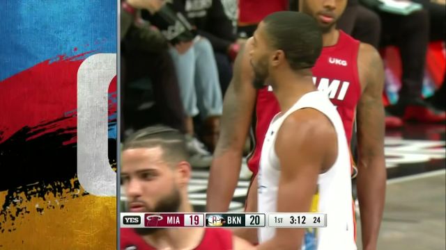 【2023年02月16日】NBA常規(guī)賽：熱火vs籃網(wǎng)第1節(jié)英文原聲回放