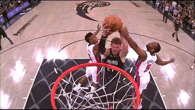 【2023年02月24日】NBA常規(guī)賽：活塞vs魔術(shù)第1節(jié)英文原聲回放