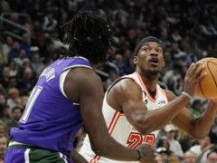 豪取13連勝！雄鹿擊敗熱火 字母哥劍指生涯第二冠 樂福首秀
