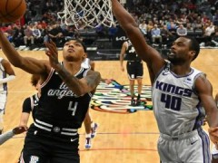 国王vs快船全场录像回放-NBA常规赛 2023年02月25日