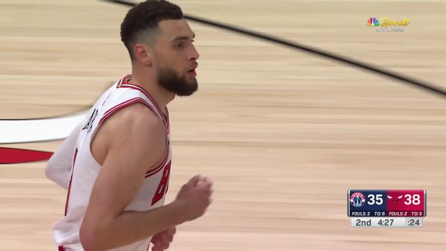 【2023年02月27日 奇才vs公牛集锦】奇才82-102公牛 拉文德罗赞合砍56分率队迎大胜