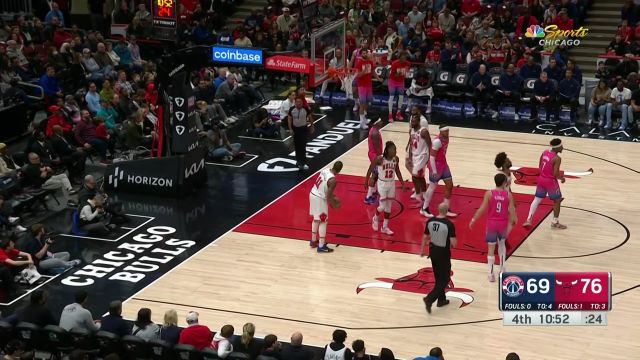 【2023年02月27日】NBA常規(guī)賽:奇才vs公牛第4節(jié) 中文解說回放