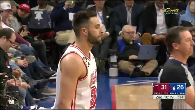 【2023年02月28日】NBA常規(guī)賽：熱火vs76人第2節(jié)英文原聲回放