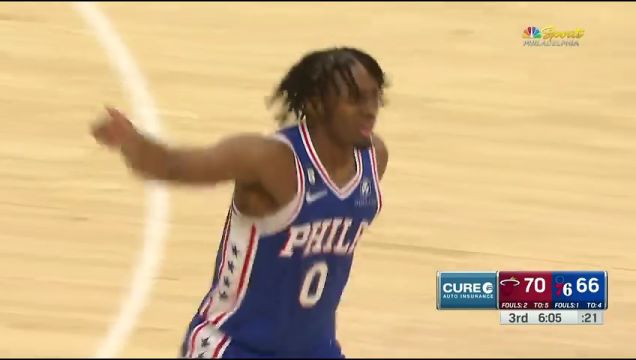 【2023年02月28日】NBA常規(guī)賽：熱火vs76人第3節(jié)中文解說回放