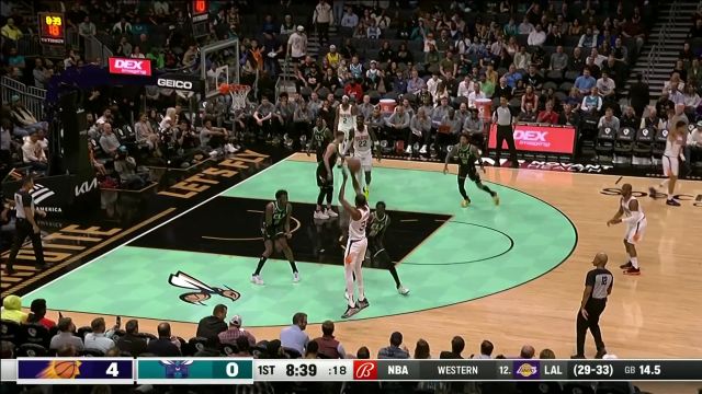 【2023年03月02日 太陽vs黃蜂集錦】攻防一體太陽生涯首分入賬 杜蘭特內(nèi)外開花連得5分+遮天大帽