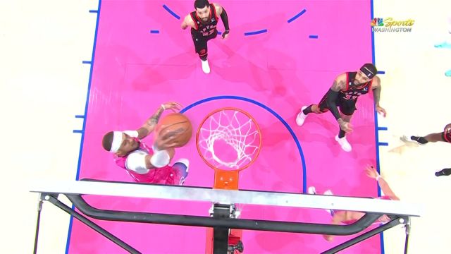 【2023年03月03日 猛龙vs奇才集锦】阿弗迪亚随手一抛送出空配连线 加福德一步登天上演空接双臂暴扣