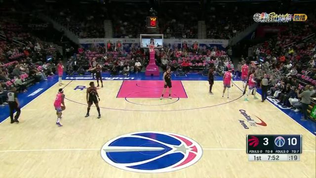 【2023年03月03日】NBA常規(guī)賽：猛龍vs奇才第1節(jié)英文原聲回放