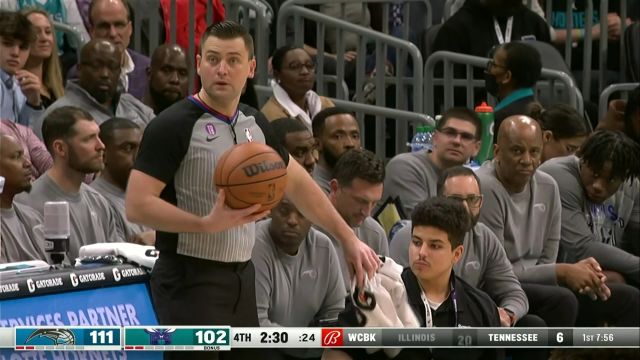 【2023年03月04日】NBA常規(guī)賽：魔術(shù)vs黃蜂第4節(jié)英文原聲回放