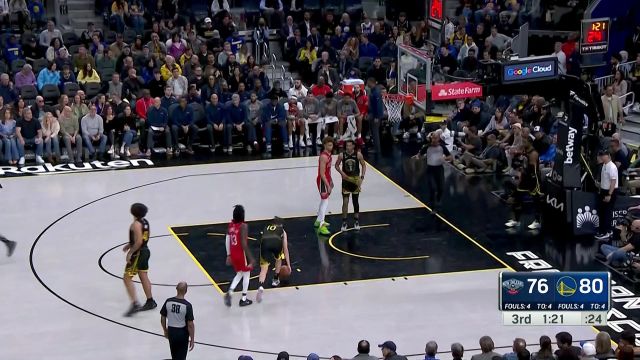【2023年03月04日】NBA常規(guī)賽：鵜鶘vs勇士第3節(jié)中文解說(shuō)回放