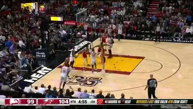 【2023年03月05日】NBA常規(guī)賽:老鷹vs熱火第4節(jié)中文解說回放