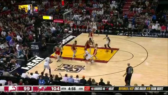 【2023年03月05日】NBA常規(guī)賽:老鷹vs熱火第4節(jié)英文原聲回放