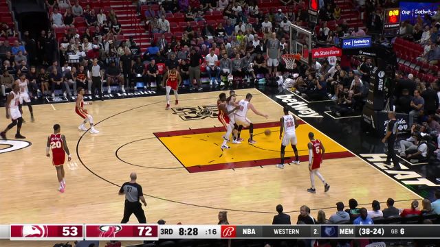 【2023年03月05日 老鹰vs热火集锦】老鹰109-117热火 热火铁血防守锁死老鹰双枪