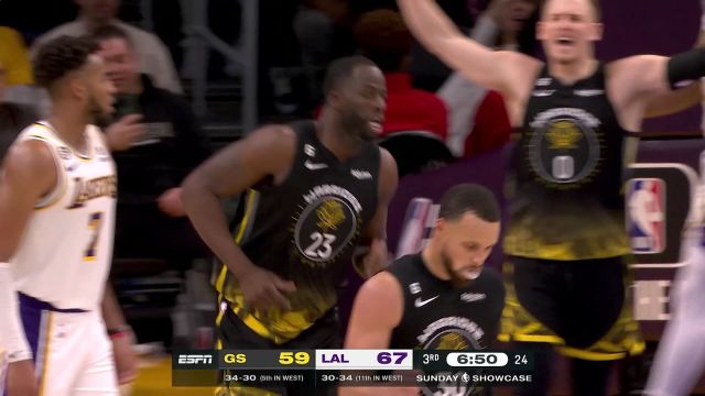 【2023年03月06日】NBA常規(guī)賽:勇士vs湖人第3節(jié)中文解說回放