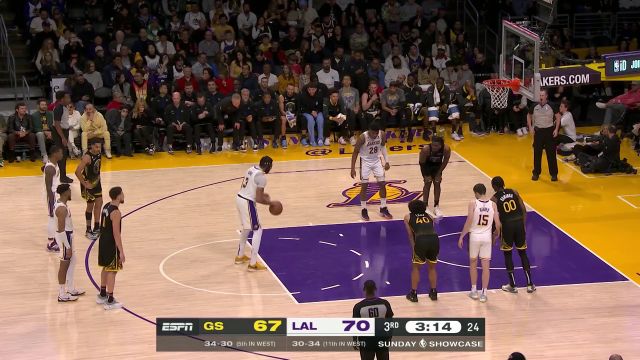 【2023年03月06日】NBA常規(guī)賽:勇士vs湖人第3節(jié)英文原聲回放