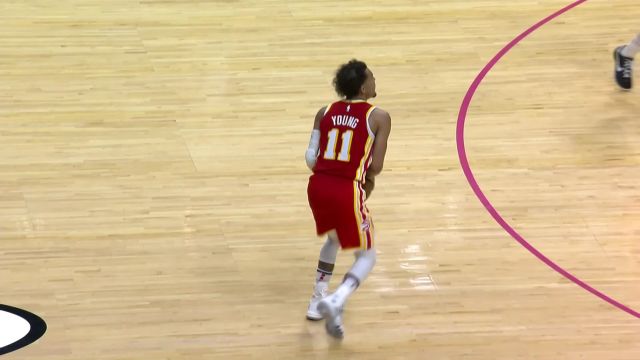 【2023年03月07日 老鹰vs热火集锦】特雷杨vs热火集锦 全场25+7连续冲击对手防线难救主