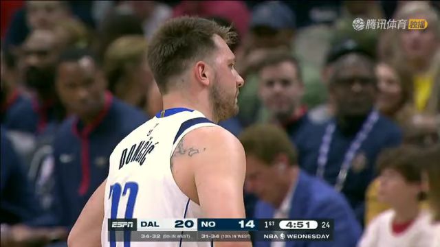 【2023年03月09日】NBA常規(guī)賽：獨(dú)行俠vs鵜鶘第1節(jié)中文解說(shuō)回放