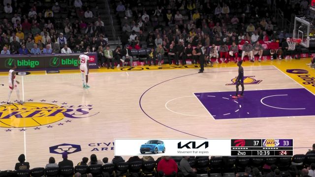 【2023年03月11日】NBA常規(guī)賽:猛龍vs湖人第2節(jié)英文原聲回放