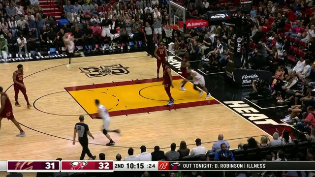 【2023年03月11日】NBA常規(guī)賽：騎士vs熱火第2節(jié)中文解說回放