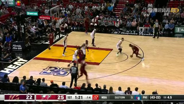 【2023年03月11日】NBA常規(guī)賽：騎士vs熱火第1節(jié)中文解說回放