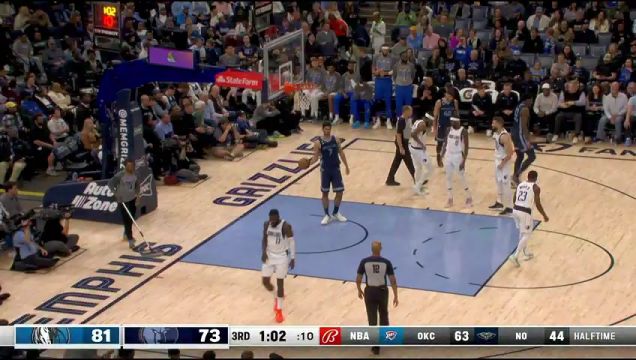 【2023年03月12日】NBA常規(guī)賽:獨行俠vs灰熊中文解說全場回放