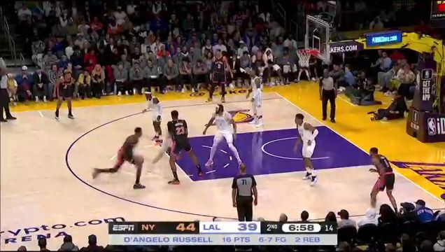 【2023年03月13日】NBA常規(guī)賽：尼克斯vs湖人第2節(jié)中文解說回放
