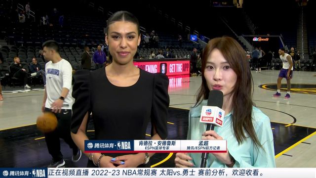 【2023年03月14日 太陽vs勇士集錦】前方連線孟超：庫里一直在保持自己的身體狀態(tài) 勇士需要提高防守才能走得更遠
