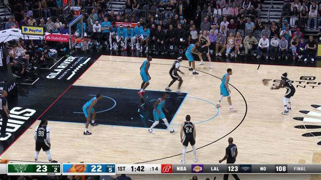【2023年03月15日】NBA常規(guī)賽:雄鹿vs太陽第1節(jié)英文原聲回放