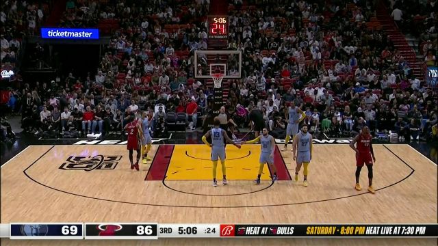 【2023年03月16日】NBA常規(guī)賽:灰熊vs熱火第3節(jié)中文解說(shuō)回放