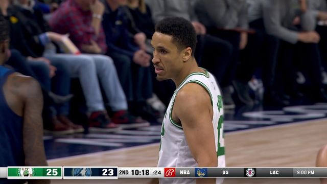 【2023年03月16日】NBA常規(guī)賽：凱爾特人vs森林狼第2節(jié)中文解說(shuō)回放