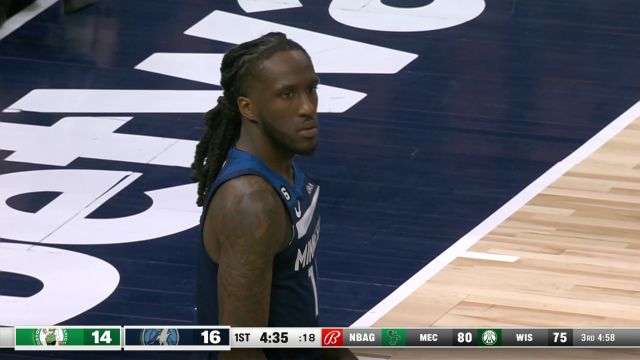 【2023年03月16日】NBA常規(guī)賽：凱爾特人vs森林狼第1節(jié)英文原聲回放