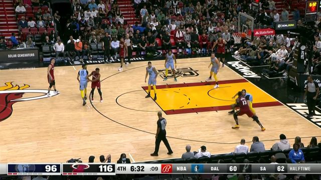 【2023年03月16日】NBA常規(guī)賽:灰熊vs熱火第4節(jié)中文解說(shuō)回放