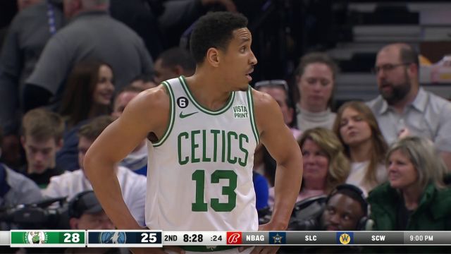 【2023年03月16日】NBA常規(guī)賽：凱爾特人vs森林狼第2節(jié)英文原聲回放