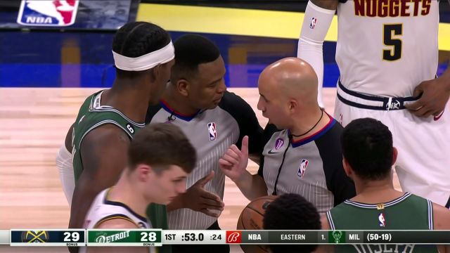 【2023年03月17日】 NBA常規(guī)賽：掘金vs活塞第1節(jié)中文解說(shuō)回放
