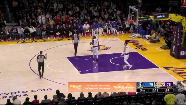 【2023年03月18日】NBA常規(guī)賽：獨(dú)行俠vs湖人第3節(jié)中文解說(shuō)回放