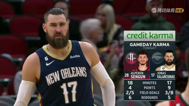 【2023年03月20日】 NBA常規(guī)賽:鵜鶘vs火箭第3節(jié)英文解說回放