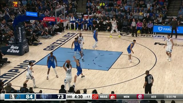 【2023年03月21日】NBA常規(guī)賽：獨行俠vs灰熊第3節(jié)中文解說回放