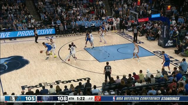 【2023年03月21日】NBA常規(guī)賽：獨行俠vs灰熊第4節(jié)中文解說回放