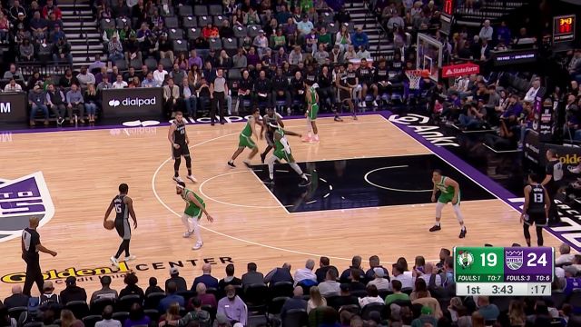【2023年03月22日】NBA常規(guī)賽：凱爾特人vs國(guó)王第1節(jié)中文解說(shuō)回放