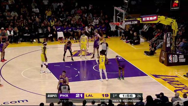 【2023年03月23日】NBA常規(guī)賽：太陽(yáng)vs湖人第1節(jié)中文解說(shuō)回放