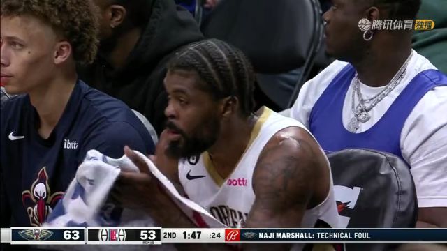 【2023年03月26日】 NBA常規(guī)賽：鵜鶘vs快船第2節(jié)英文原聲回放