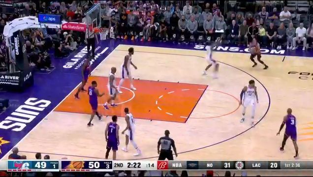 【2023年03月26日】NBA常規(guī)賽:76人vs太陽第2節(jié)中文解說回放
