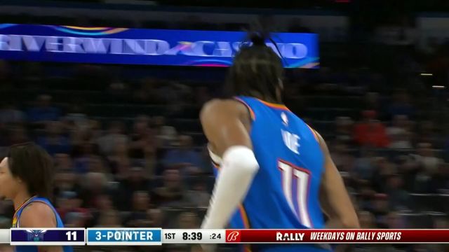 【2023年03月29日 黃蜂vs雷霆集錦】手感火熱勢不可擋 以賽亞喬信心十足連續(xù)砍下5分