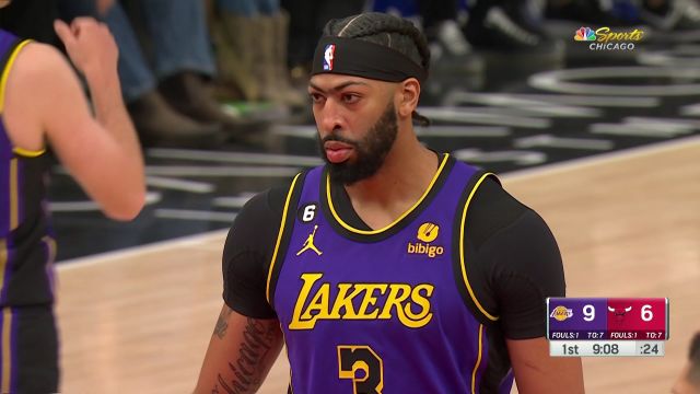 【2023年03月30日】NBA常規(guī)賽：湖人vs公牛第1節(jié)英文原聲回放