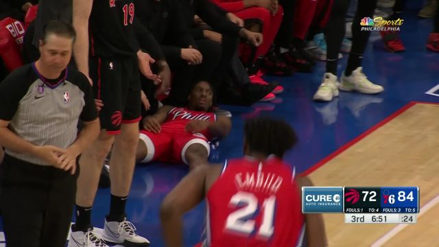 【2023年04月01日 猛龍vs76人集錦】外線接球沉著冷靜 馬克西反擊追身三分百步穿楊