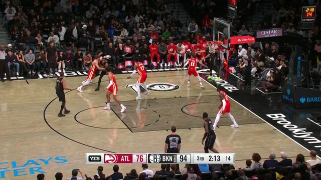 【2023年04月01日 老鷹vs籃網(wǎng)集錦】奧孔古無情大帽遮天蔽日 格里芬空位三分涮筐而入