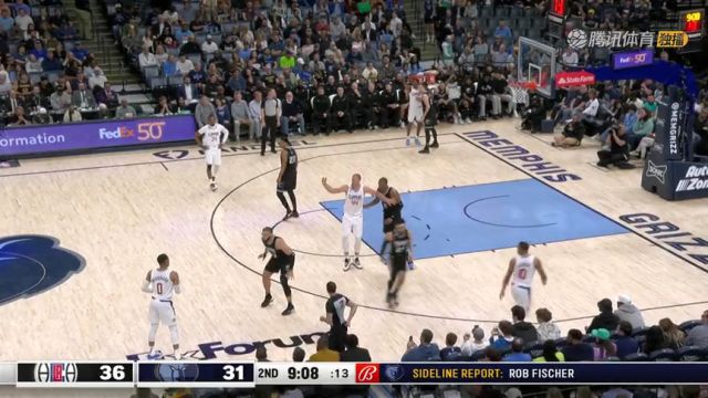 【2023年04月01日】NBA常規(guī)賽:快船vs灰熊第2節(jié)英文原聲回放