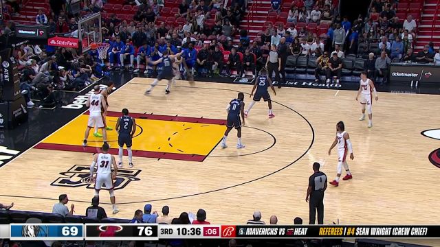 【2023年04月02日 獨行俠vs熱火集錦】我永遠是你最堅實的后盾 巴特勒突破妙傳澤勒雙手暴扣