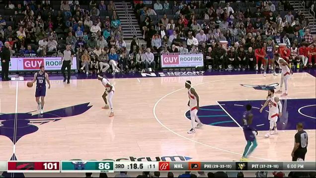 【2023年04月03日】NBA常規(guī)賽：猛龍vs黃蜂英文原聲全場回放