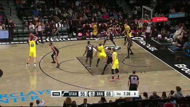 【2023年04月03日】NBA常規(guī)賽：爵士vs籃網(wǎng)第3節(jié)中文解說回放