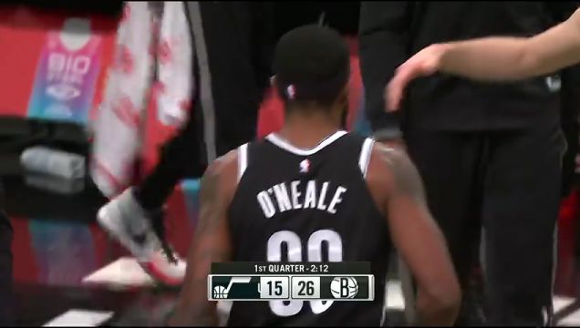 【2023年04月03日】NBA常規(guī)賽：爵士vs籃網(wǎng)第1節(jié)中文解說回放